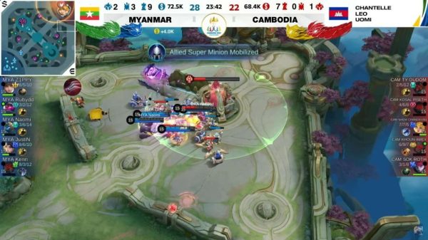 [Trực Tiếp] SEA Games 32 Mobile Legends: Bang Bang team nam ngày 2: Đánh bại Campuchia, Malaysia tiến vào trận chung kết tran 1 mlbb 1683952111 88 2