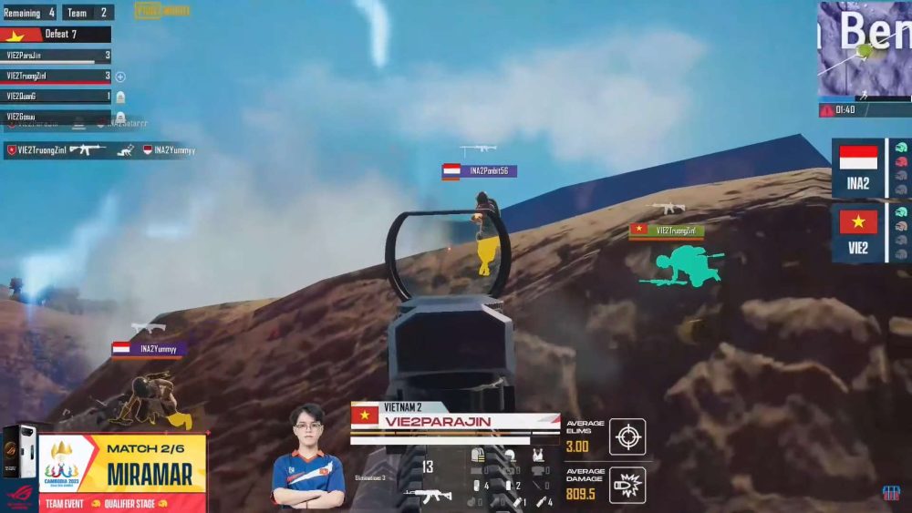 Đại diện PUBG Mobile Việt Nam - VIE2 có cho mình cú WWCD thứ 2 khiến nhiều fan thích thú.
