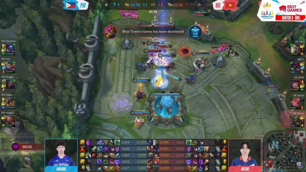 [Trực Tiếp] SEA Games 32 LMHT: Tốc Chiến ngày đầu: Đại diện Việt Nam đánh gục Philippines vn ph game 1 1683375087 64