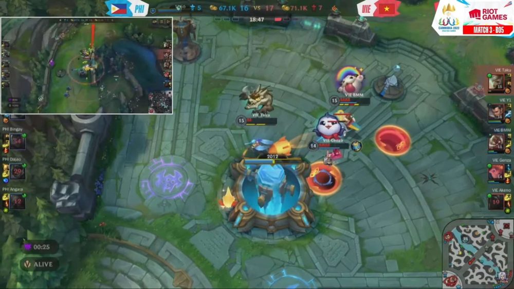 [Trực Tiếp] SEA Games 32 LMHT: Tốc Chiến ngày đầu: Philippines lội ngược dòng đánh bại đại diện Việt Nam vn ph game 2 1683379343 28