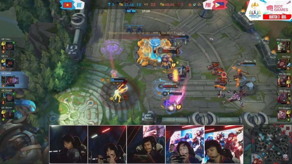 [Trực Tiếp] SEA Games 32 LMHT: Tốc Chiến ngày đầu: Philippines lội ngược dòng đánh bại đại diện Việt Nam vn ph game 3 1683379347 27