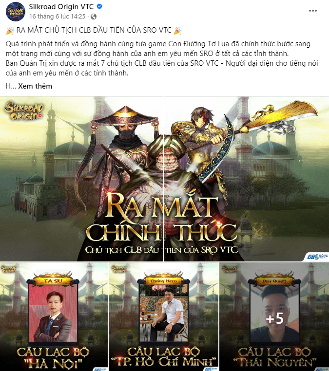 VTC Game phát hành độc quyền Silkroad Online trên PC tại Việt Nam, tổ chức họp báo vào ngày 24/6/2023 4 1687352616 94