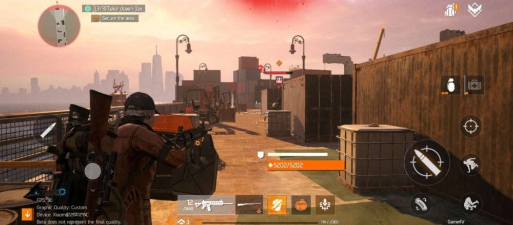 Chiến đấu trong The Division Resurgence.