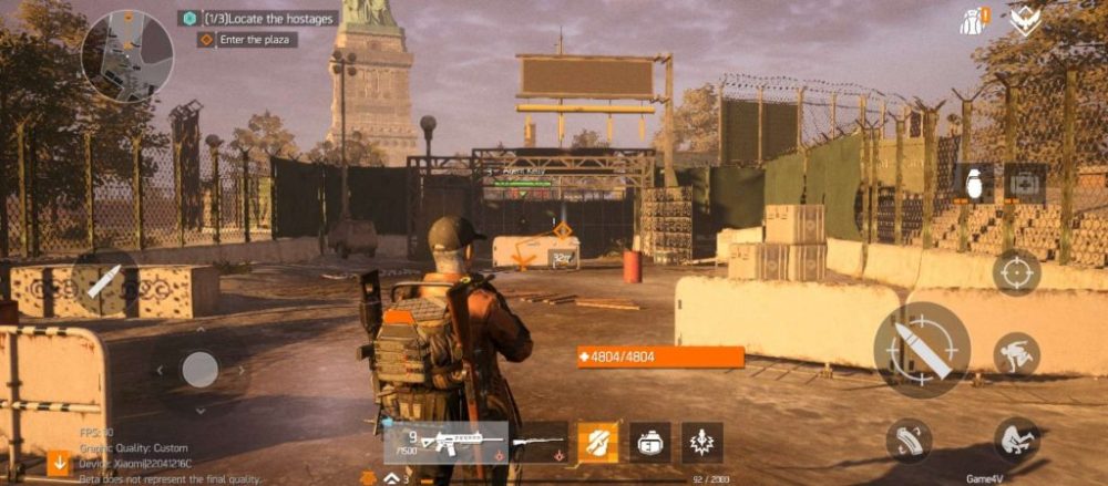 Khung cảnh lúc hoàng hôn.