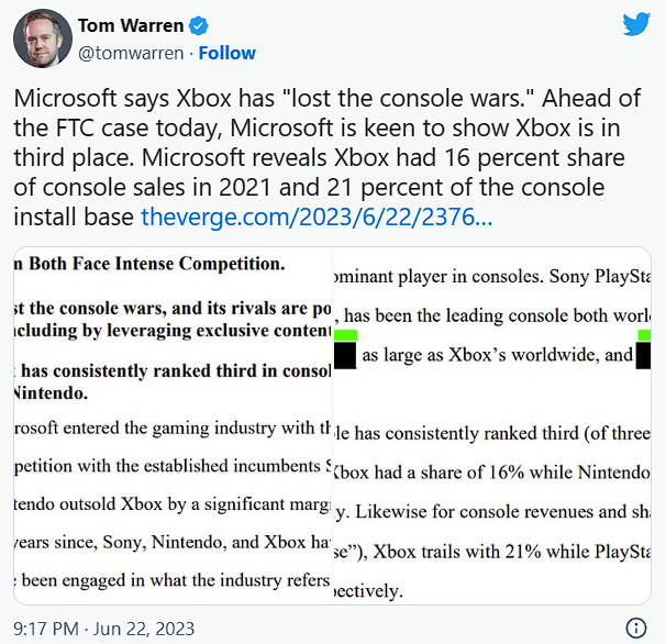 Microsoft: ‘Xbox đã luôn thua cuộc’ so với các máy chơi game khác game4v microsoft 2 1687482221 69