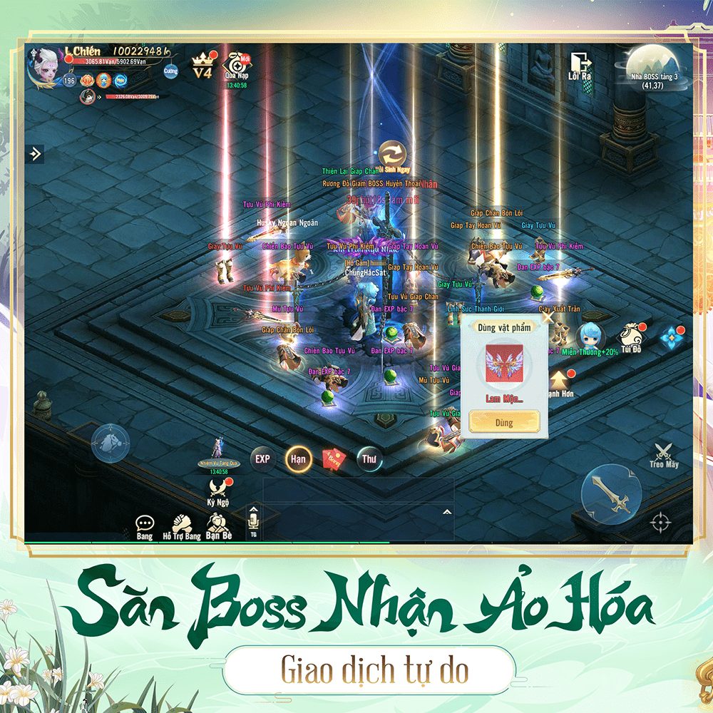 Hoa Kiếm Mobile mang đến nhiều sự kiện hấp dẫn.