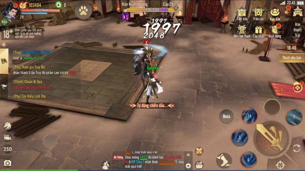 Đánh giá Cửu Dương Truyền Kỳ 2 – Sản phẩm MMO mới nhất của nhà GOSU đổ bộ làng game Việt ldplayer 12 6 2023 10 43 13 pm 1686585529 99 1024x576 1