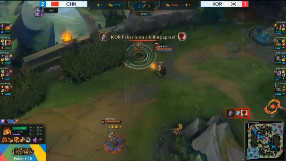 Tại Asian Games 2018, từ "kill" không bị "censor" ở các thông báo trong game.