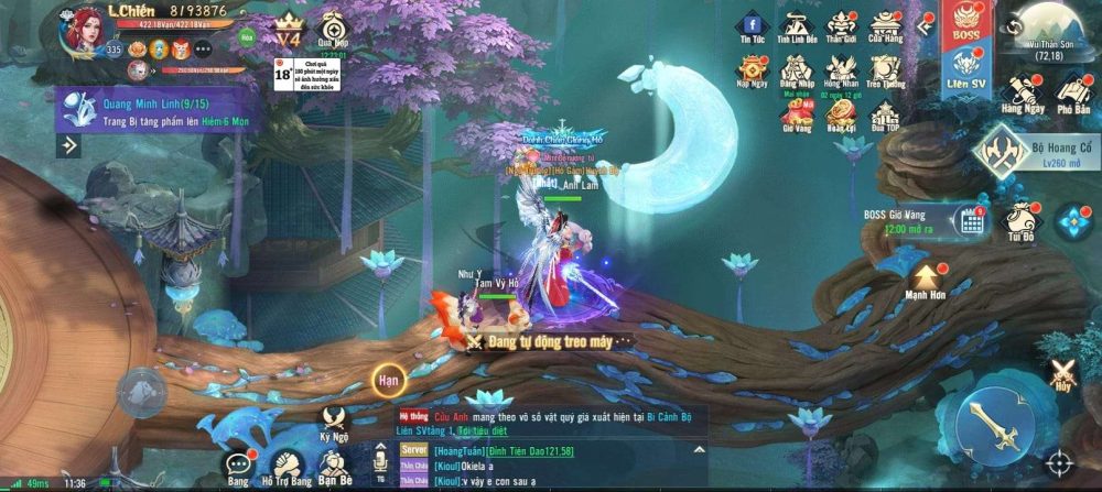 Hoa Kiếm Mobile nhận được nhiều tình cảm mến mộ của game thủ.