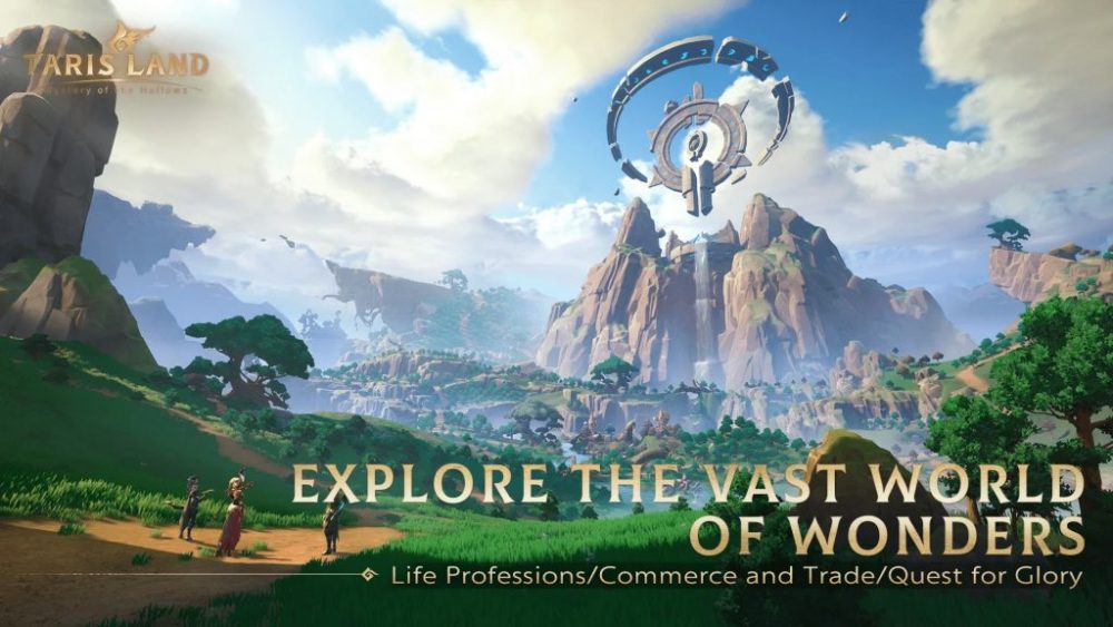 Đồ hoạ của Tarisland được phát triển trên nền tảng Unreal Engine với bản đồ cực kỳ rộng lớn.