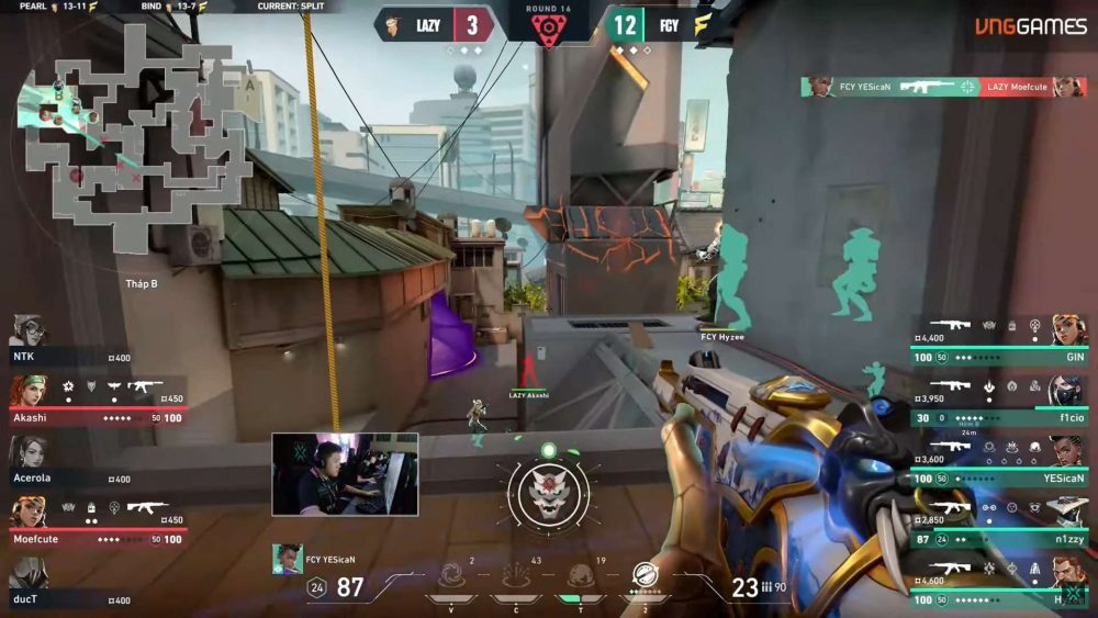 Không bị "gãy" về mặt tâm lý, FCY giành chiến thắng ấn tượng ở ván 5 để lên ngôi vô địch VALORANT Việt Nam.