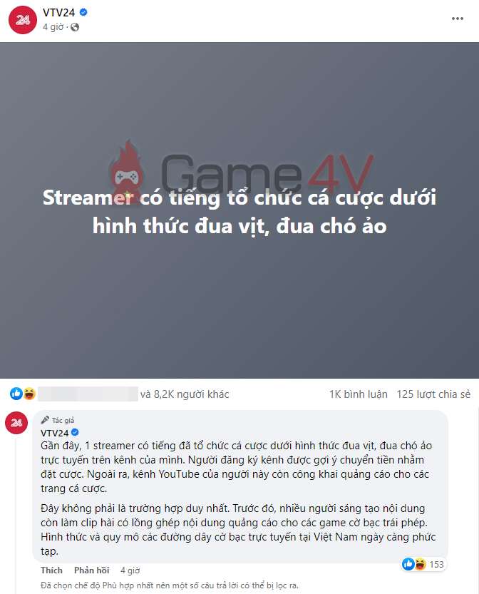 vtv1-c491c6b0a-tin-ve1bb81-streamer-cc3b3-tie1babfng-te1bb95-che1bba9c-cc3a1-cc6b0e1bba3c-lie1bb87u-cc3b3-phe1baa3i-s-1-1686166916-32 VTV1 đưa tin về streamer có tiếng tổ chức cá cược, liệu có phải S*? vtv1 c491c6b0a tin ve1bb81 streamer cc3b3 tie1babfng te1bb95 che1bba9c cc3a1 cc6b0e1bba3c lie1bb87u cc3b3 phe1baa3i s 1 1686166916 32