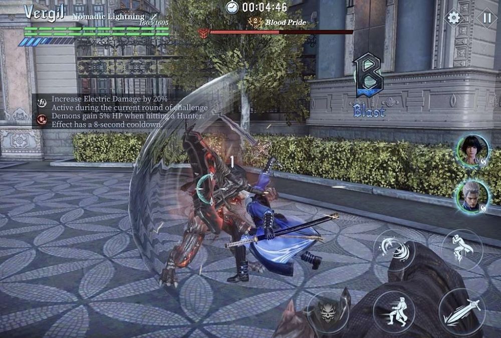 Devil May Cry Peak of Combat mobile vẫn tuân theo nguyên tác gốc trên PC