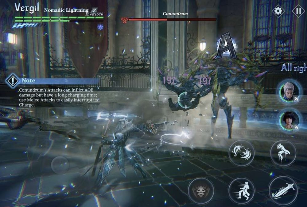 Devil May Cry Peak of Combat là tựa game mobile hành động chiến thuật được chuyển thể từ series đình đám của nhà phát hành Trung Quốc