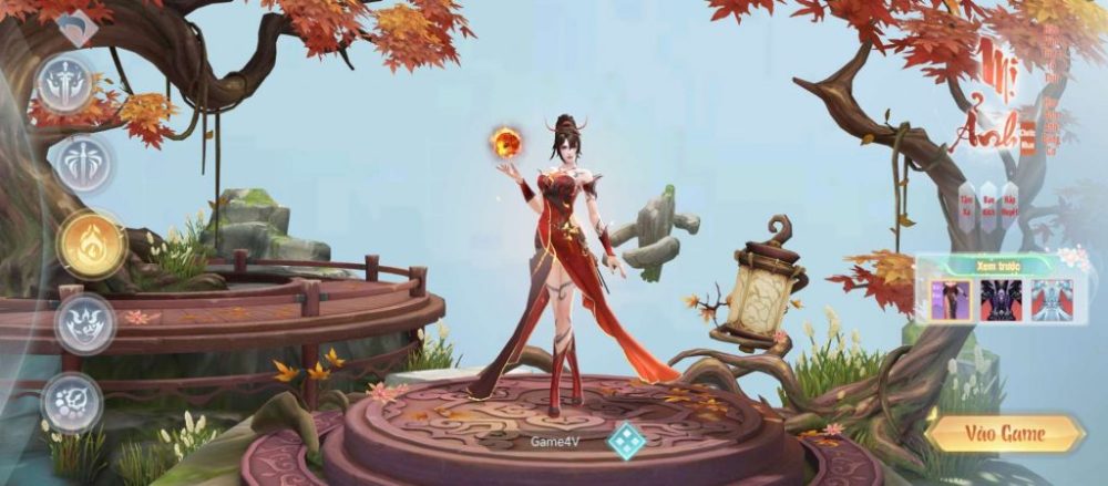 Hệ thống tạo hình nhân vật.