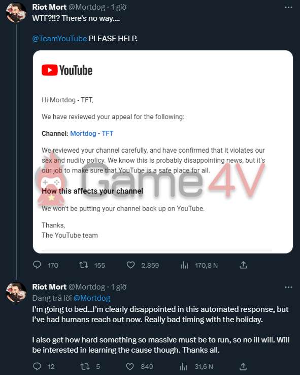 Riot Mort – ‘cha đẻ’ Đấu Trường Chân Lý ‘bay màu’ kênh YouTube làm nhiều fan ngỡ ngàng cha c491e1babb c490e1baa5u trc6b0e1bb9dng chc3a2n lc3bd bay mc3a0u kc3aanh youtube lc3a0m nhie1bb81u fan nge1bba1 ngc3a0ng 3 1688460909 37