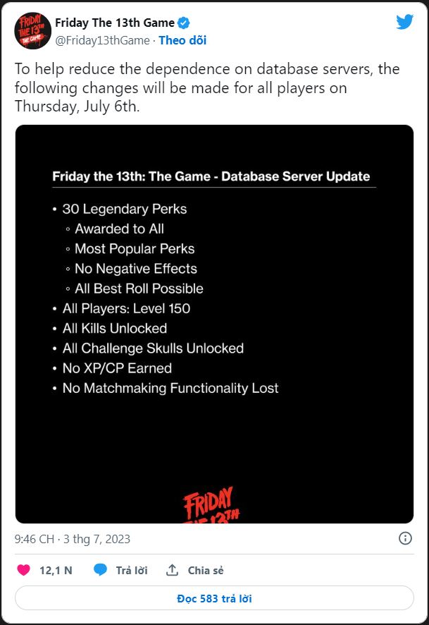 Friday the 13th: The Game chuẩn bị bất ngờ cho game thủ trước giờ phút cuối cùng game4v friday the 13th 1688573839 32