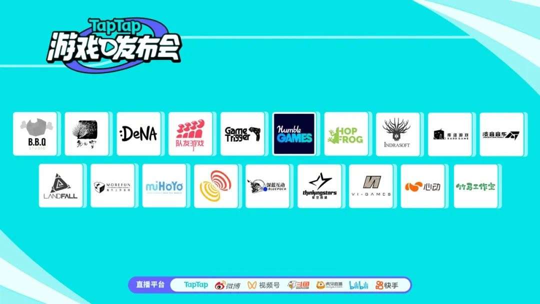 Hội nghị TapTap 2023 phá kỷ lục số trò chơi được giới thiệu.