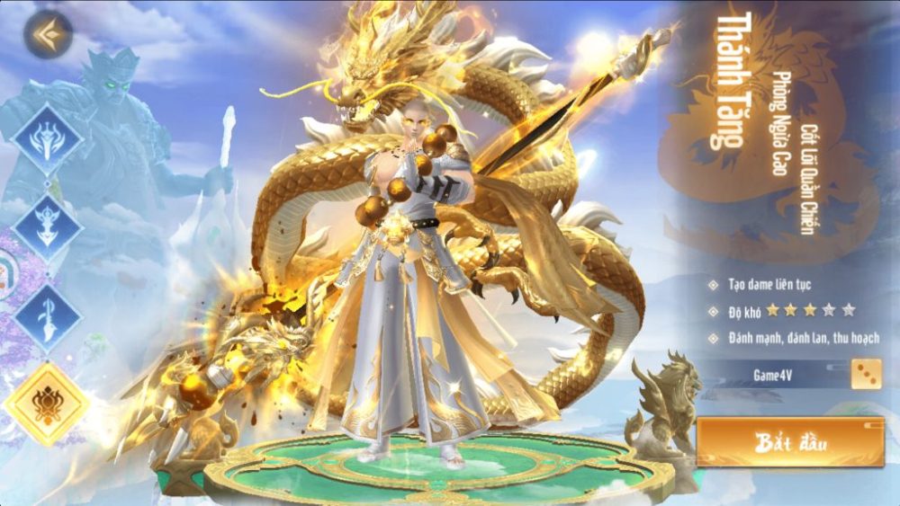 Hệ thống tạo hình nhân vật.