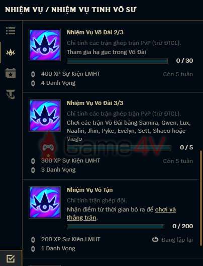 quest-1689943067-75 LMHT: Hướng dẫn đánh boss Giải Đấu Tinh Võ trong sự kiện Tinh Võ Sư mới nhất hôm nay quest 1689943067 75