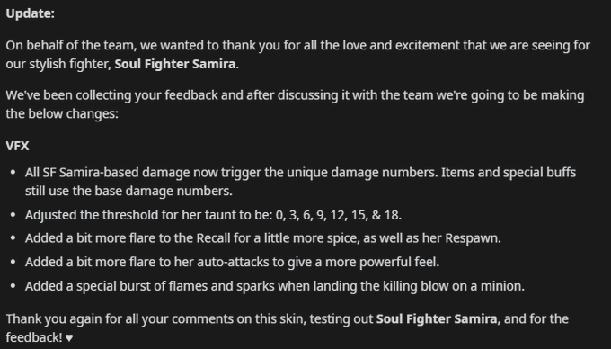 samira-1689236930-40 LMHT: Samira bậc Tối Thượng được Riot Games ‘buff’ thêm hiệu ứng nhưng vẫn bị fan chê samira 1689236930 40