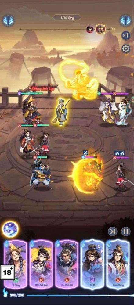 Hệ thống chiến đấu cũng như lối chơi dễ nắm bắt của Tuyệt Thế Cửu Thiên.