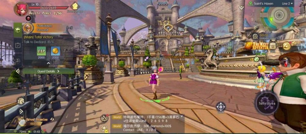 Đồ họa của Dragon Nest 2: Evolution.