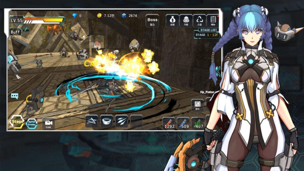 Trò chơi được phát triển dựa trên cảm hứng từ các trò chơi những năm 2000 đặc biệt là series MegaMan.