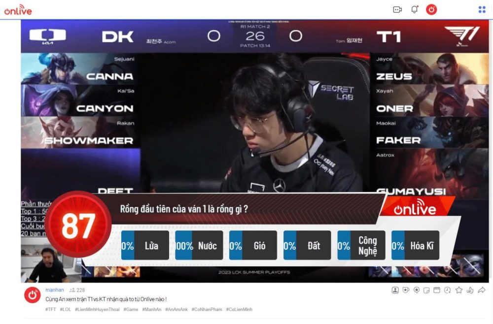 Nền tảng livestream ON Live bỗng thu hút hàng loạt các streamer đình đám vì một điểm đặc biệt này 5 1691731672 95