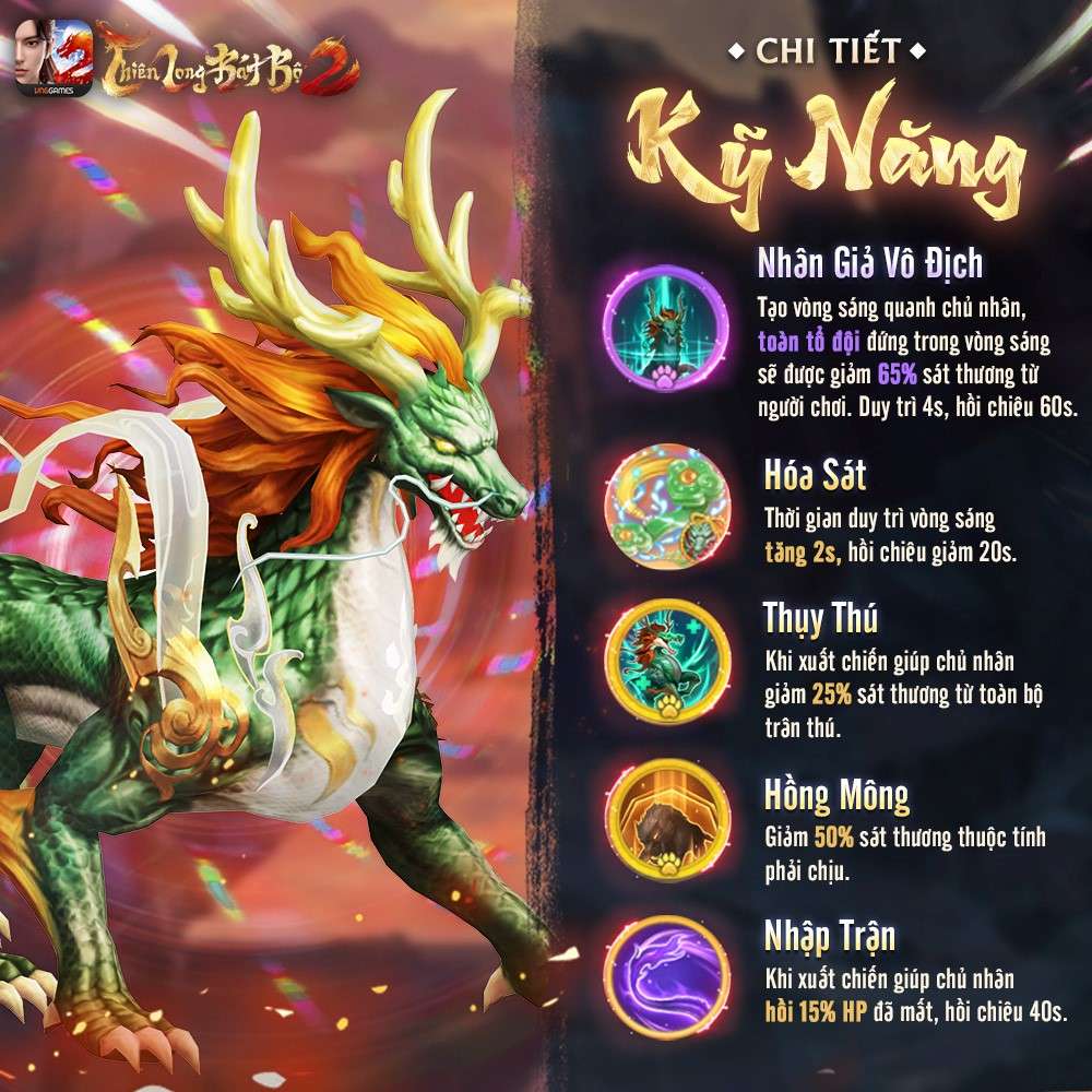 Tự tin giao chiến khi sở hữu Thần thú Kỳ Lân tại Thiên Long Bát Bộ 2 VNG  5 1691739648 5