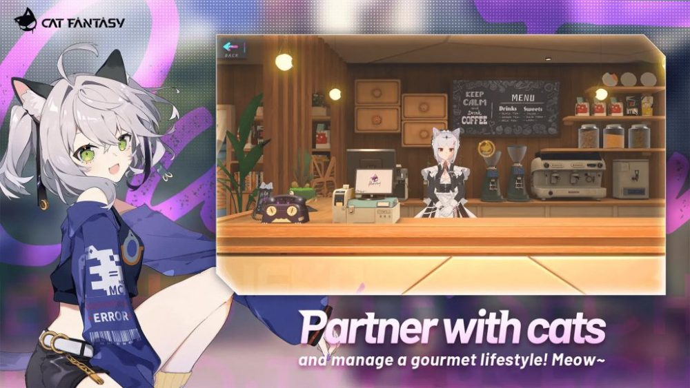 Cat Fantasy thuộc thể loại chiến thuật đánh theo lượt. Ảnh: Taptap.