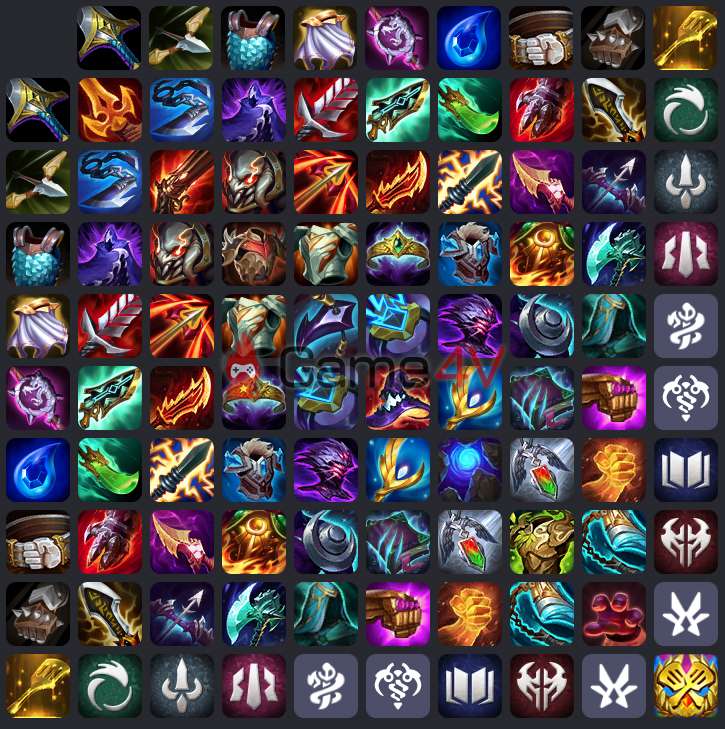 Công thức ghép trang bị mới trong mùa 9.5.