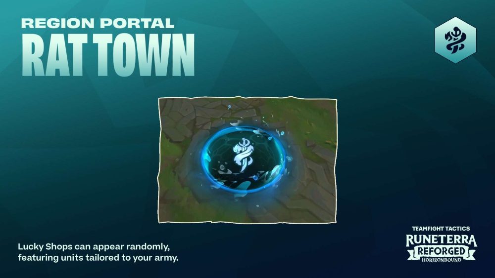 Cổng Dịch Chuyển (Region Portal) mới của mùa 9.5 Đấu Trường Chân Lý.