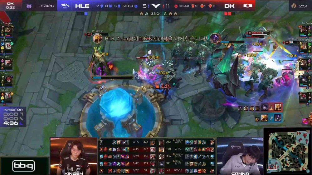 Ván 4 kết thúc với chiến thắng áp đảo của DK.