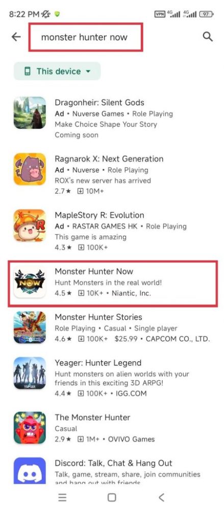 ed09fed96c9ebec0e78f-1691588390-14-450x1024-1 Hướng dẫn chi tiết cách tải Monster Hunter Now – Game hợp tác giữa Niantic và Capcom vừa mở soft launch ed09fed96c9ebec0e78f 1691588390 14 450x1024 1