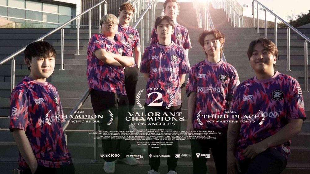 PRX dừng chân ở vị trí Á Quân VALORANT Champions 2023.