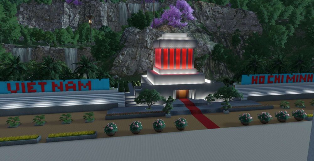 Gia viên ở trạng thái ngày hay đêm đều mang đến một vẻ đẹp riêng.