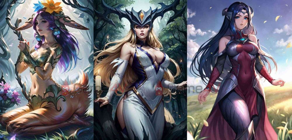 Lillia, Lissandra và Irelia, những vị tướng này đều được cộng đồng game thủ quan tâm khá nhiều trong các chủ đề liên quan đến fanart hoặc AI tạo ra.