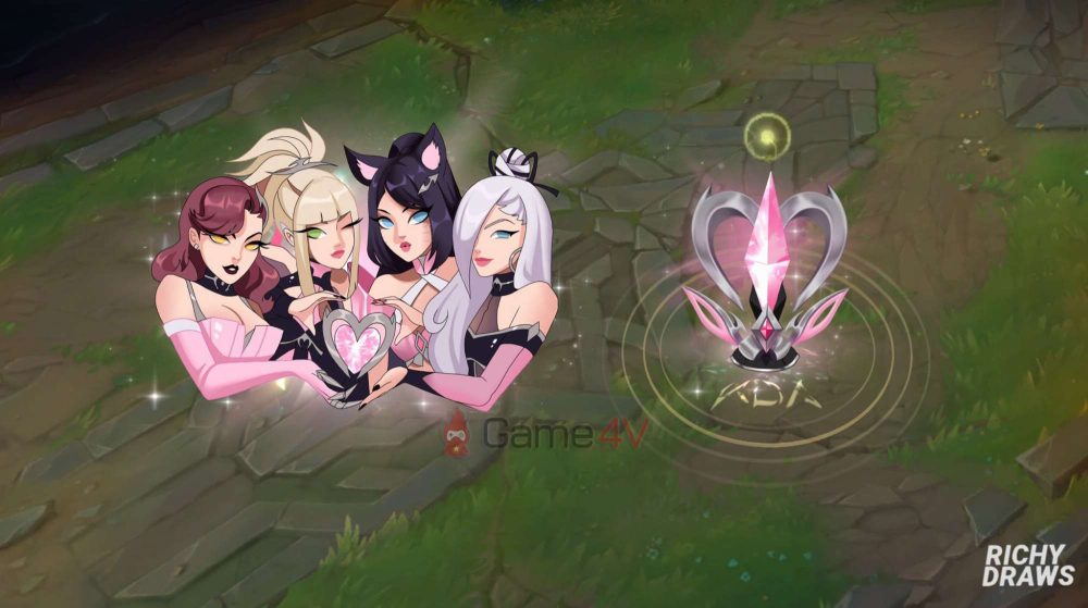 Biểu Cảm và Mẫu Mắt K/DA cũng được thiết kế khá tỉ mỉ.