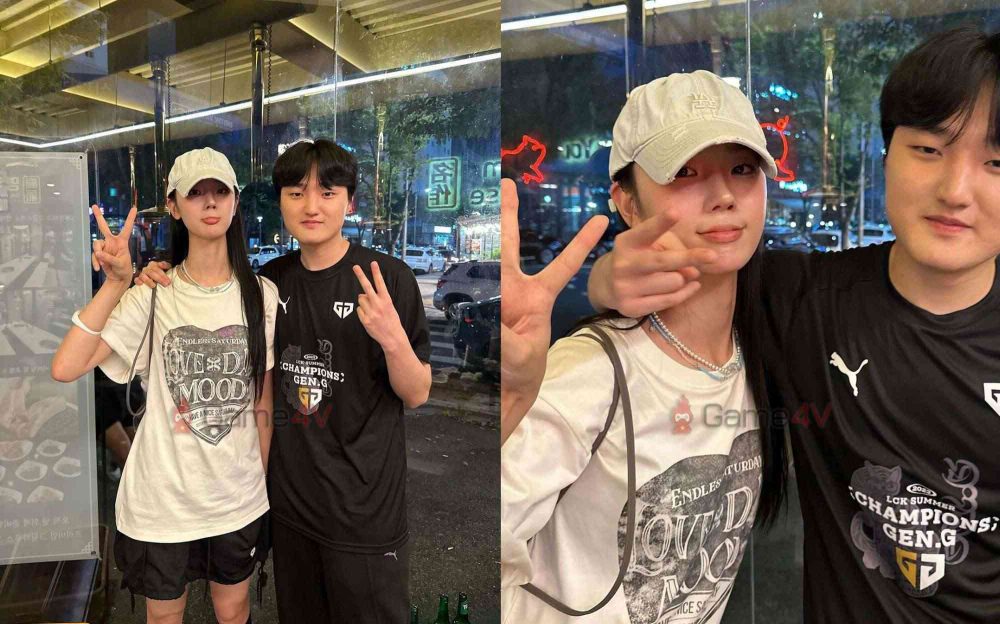 Chị gái Peyz có mặt trong trận chung kết LCK Mùa Hè 2023 để cổ vũ cho em trai cũng như GEN.