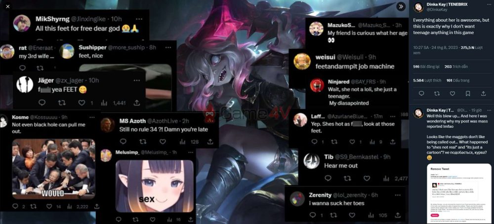 LMHT: Rò rỉ hình ảnh vài ngày, Briar đã có nhiều fanart nhạy cảm và gây tranh cãi lmht ro ri hinh anh vai ngay briar da co nhieu fanart nhay cam va gay tranh cai 2 1693075431 69