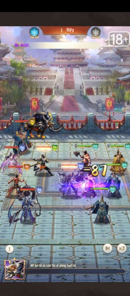 Đại Vương Cứu Giá có cơ chế điều khiển dễ nắm bắt, làm quen.