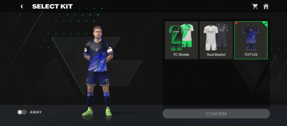 Tính năng phòng thay đồ.