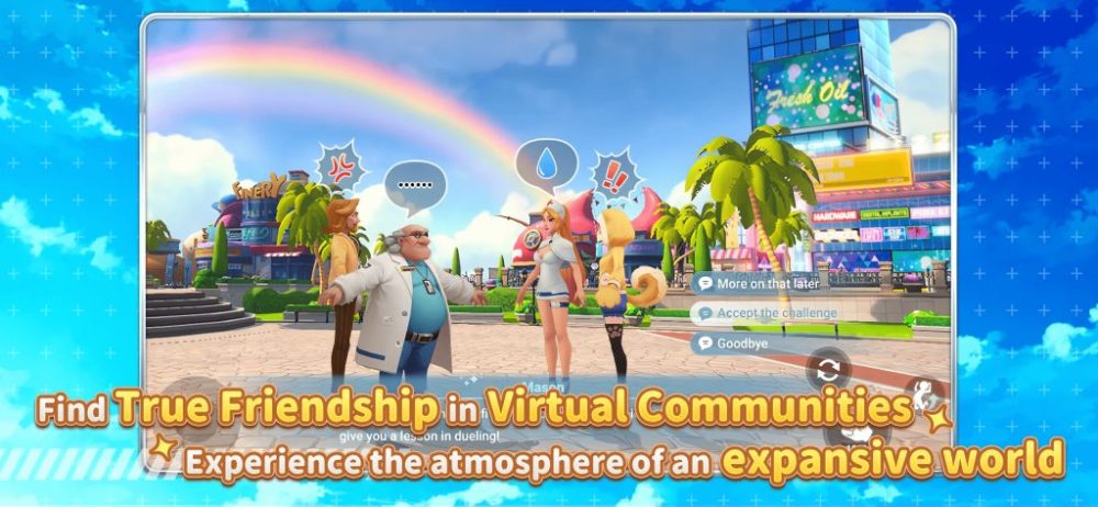 Mcó thể tự do khám phá, xây dựng thành phố thịnh vượng của riêng mình, sưu tầm tài sản ảo và tương tác với người chơi từ khắp nơi trên thế giới.