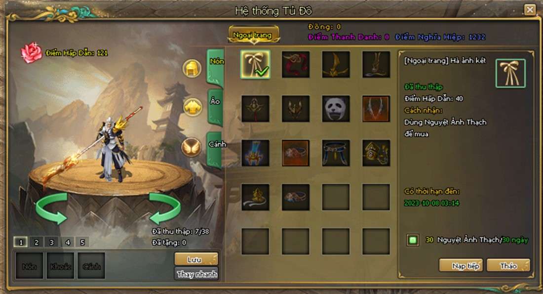 Hệ thống tủ đồ lần đầu xuất hiện tại Kiếm Thế nhân sinh nhật 14 tuổi 5 1695004317 24