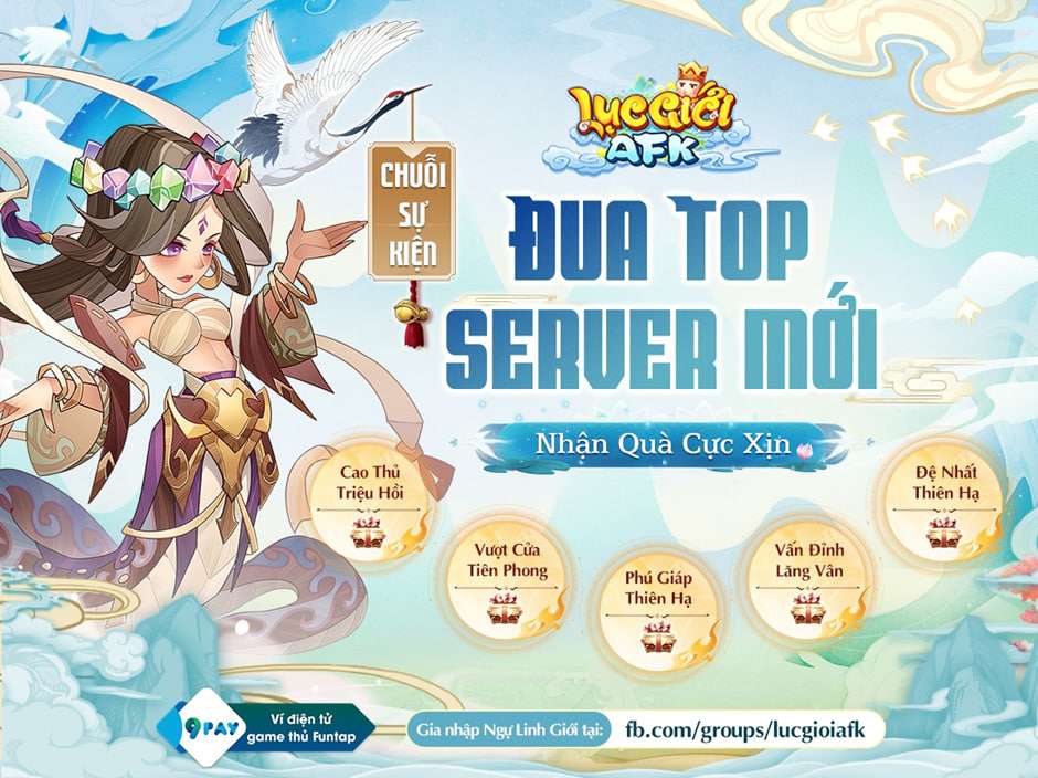 6-1694491734-91 Lục Giới AFK chính thức ra mắt – NPH Funtap phát miễn phí loạt giftcode xịn sò, quà tặng Đua Top ngon hơn người yêu cũ 6 1694491734 91