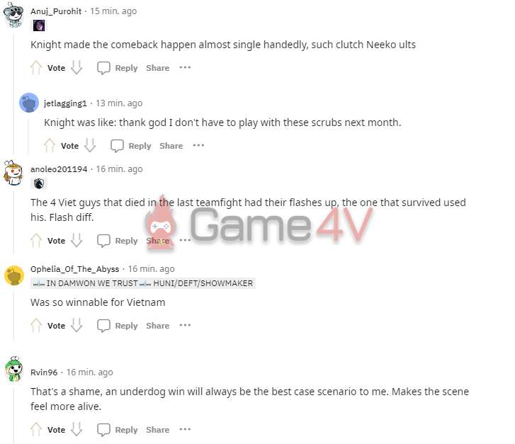 Nhiều fan để lại lời khen cho knight sau màn trình diễn của anh với Neeko.