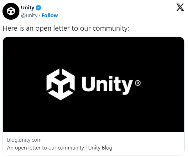 Unity thay đổi cách thức tính phí sau phản ứng dữ dội từ giới game game4v unity 2 1695434469 62
