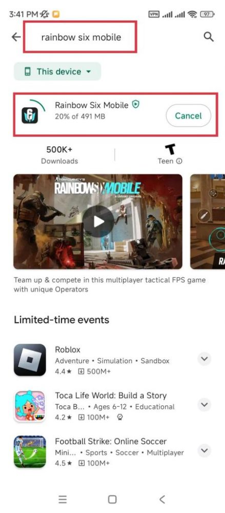 Tìm kiếm như hình.