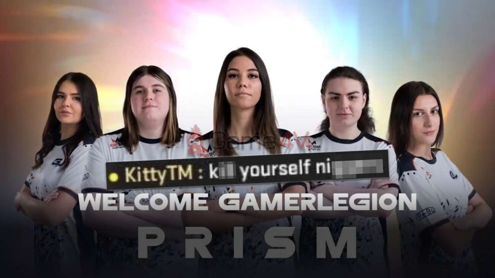 Nữ tuyển thủ KittyTM bị tố là đã có nhiều lần phát ngôn phân biệt chủng tộc.